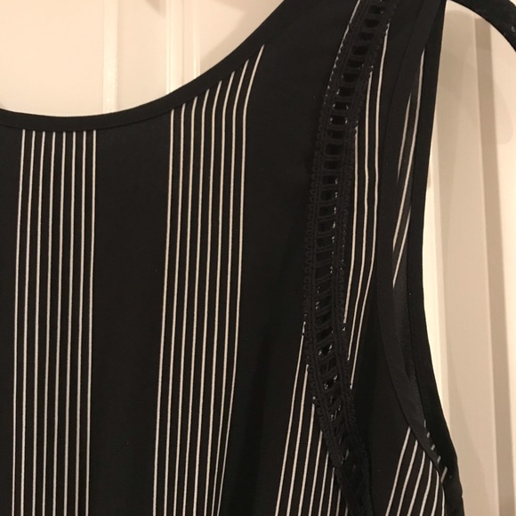 maitai Pants & Jumpsuits Black With White Stripes Jumper Poshmark